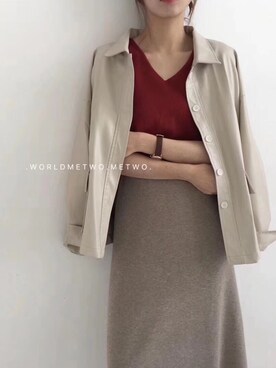 天台见iさんのコーディネート