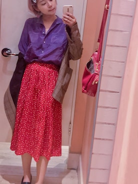 「PULL&BEAR（プルアンドベア）のアイテム（テーラードジャケット）」を使った、Boooxrayさん（レディース・167cm）の春コーディネート