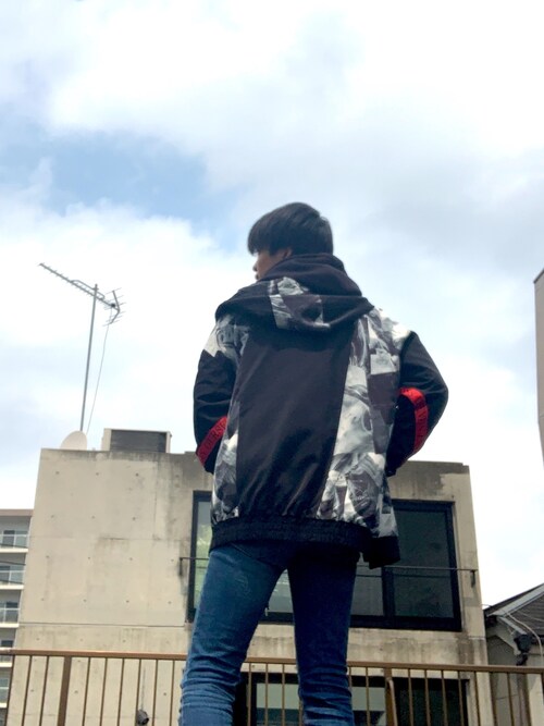 あおし Regievoのジャケット アウターを使ったコーディネート Wear