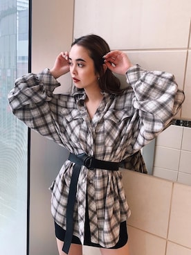 sanaekawaiさん（レディース・163cm）の冬コーディネート