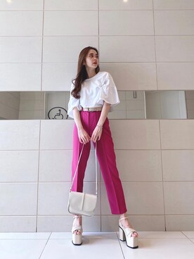 sanaekawaiさん（レディース・163cm）の夏コーディネート
