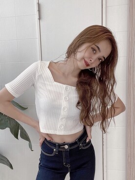 sanaekawaiさん（レディース・163cm）の夏コーディネート