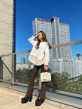 sanaekawaiさん（レディース・163cm）の秋コーディネート