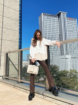 sanaekawaiさん（レディース・163cm）の秋コーディネート