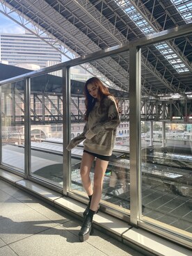 sanaekawaiさん（レディース・163cm）の冬コーディネート