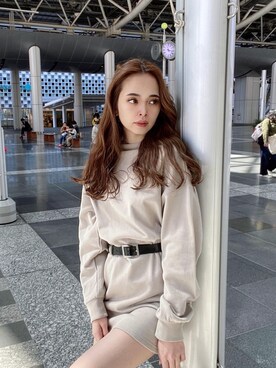 sanaekawaiさん（レディース・163cm）の春コーディネート