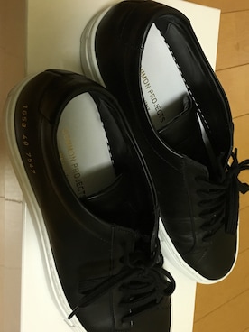 「COMMON PROJECTS（コモンプロジェクト）のアイテム」を使った、ゆうさん（メンズ・165cm・20代）の冬コーディネート