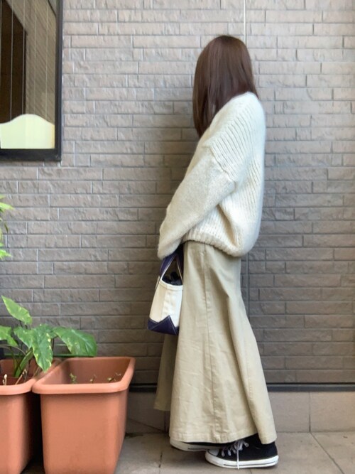 春夏 低身長さんのロングスカートの着丈のベストは 似合わないなんて言わせない 低身長さんのロングスカートコーデ Unisize ユニサイズ