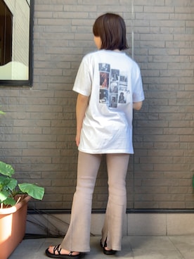 「アイテム（レギンス/スパッツ）」を使った、Rさん（レディース・153cm）の春コーディネート