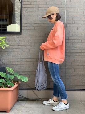 Rさん(レディース・153cm)の春コーディネート