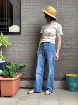 Rさん(レディース・153cm)の春コーディネート