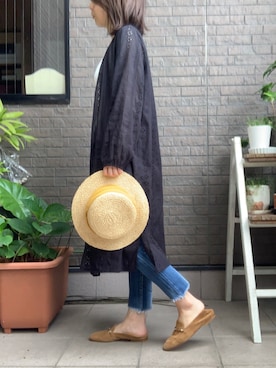 Rさん（レディース・153cm）の夏コーディネート