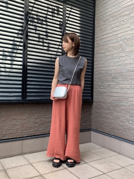 Rさん（レディース・153cm）の夏コーディネート