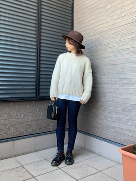 Rさん（レディース・153cm）の秋コーディネート