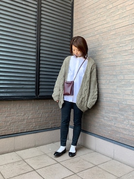 Rさん（レディース・153cm）の秋コーディネート