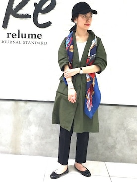 「relume」｜JOURNAL STANDARD relume札幌店スタッフさん（レディース・160cm）の冬コーディネート