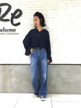 JOURNAL STANDARD relume札幌店スタッフさん(レディース・160cm)の夏コーディネート