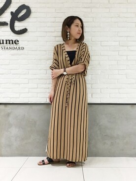 「relume」｜JOURNAL STANDARD relume札幌店スタッフさん（レディース・154cm）の夏コーディネート
