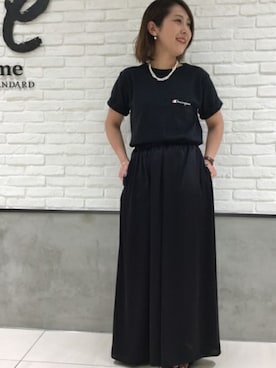 JOURNAL STANDARD relume札幌店スタッフさん（レディース・154cm）の夏コーディネート