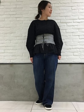 JOURNAL STANDARD relume札幌店スタッフさん（レディース・154cm）の秋コーディネート