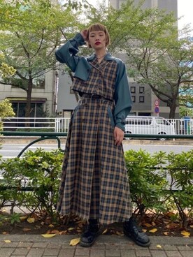 cameronさん（レディース・167cm）の秋コーディネート