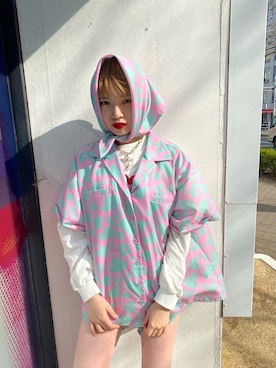 cameronさん（レディース・167cm）の春コーディネート