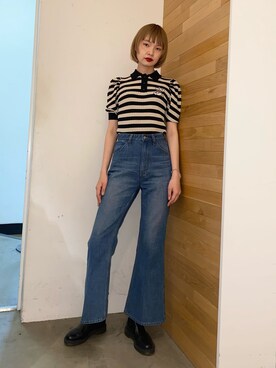 cameronさん（レディース・167cm）の春コーディネート