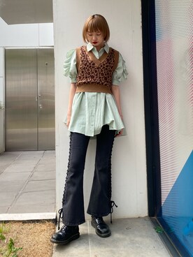 cameronさん（レディース・167cm）の春コーディネート