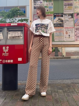 cameronさん（レディース・167cm）の春コーディネート