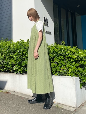 cameronさん（レディース・167cm）の春コーディネート