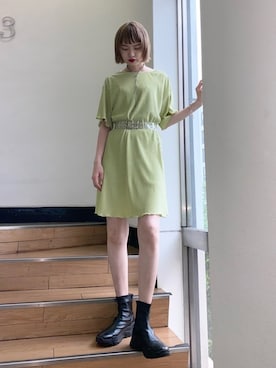 cameronさん（レディース・167cm）の春コーディネート