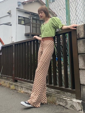 cameronさん（レディース・167cm）の夏コーディネート