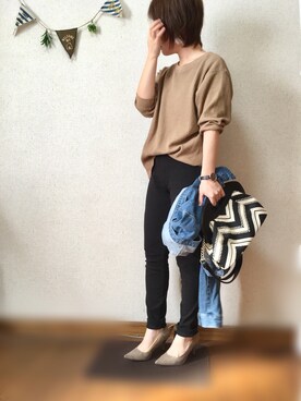 *ma.ru*さん（レディース・149cm）の秋コーディネート