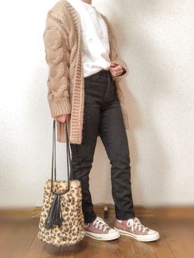 *ma.ru*さん（レディース・149cm）の冬コーディネート