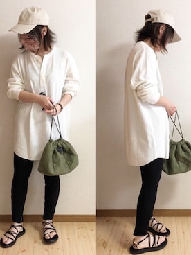 *ma.ru*さん（レディース・149cm）の春コーディネート