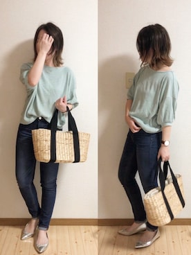 *ma.ru*さん（レディース・150cm）の夏コーディネート