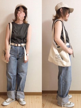 *ma.ru*さん（レディース・149cm）の夏コーディネート