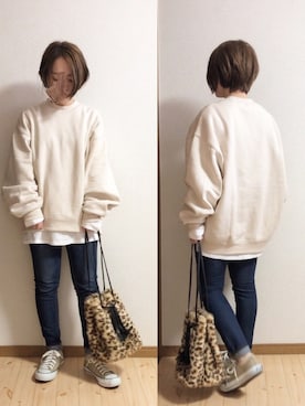 *ma.ru*さん（レディース・149cm）の秋コーディネート