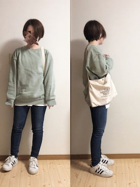 *ma.ru*さん（レディース・149cm）の冬コーディネート