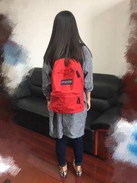 「Le Saundaのアイテム」を使った、kacakacaさん（レディース・163cm）の秋コーディネート