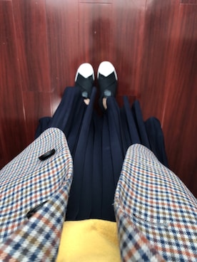 「LAP（ラップ）のアイテム」を使った、kacakacaさん（レディース・163cm）の春コーディネート