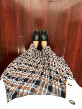 「Mo&Co.（モーアンドコー）のアイテム」を使った、kacakacaさん（レディース・163cm）の秋コーディネート