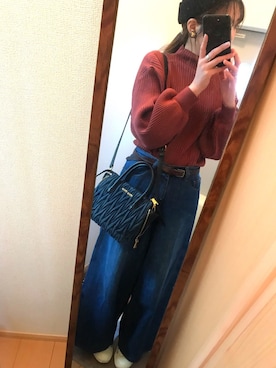 mina.さん（レディース・163cm）の冬コーディネート