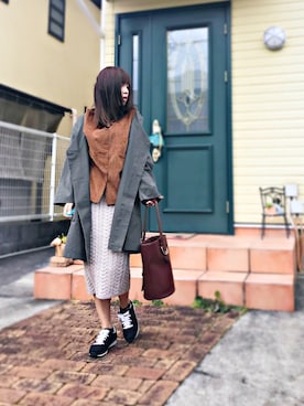 M⃝I⃝S⃝U⃝Z⃝U⃝さん（レディース・158cm）の冬コーディネート