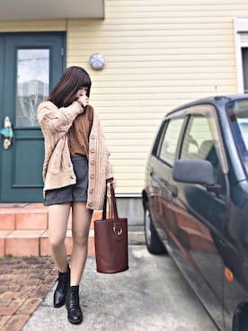 M⃝I⃝S⃝U⃝Z⃝U⃝さん（レディース・158cm）の冬コーディネート