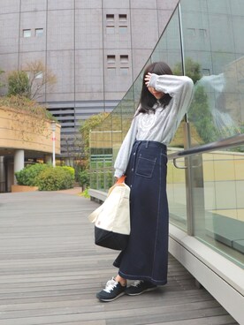 M⃝I⃝S⃝U⃝Z⃝U⃝さん（レディース・158cm）の春コーディネート