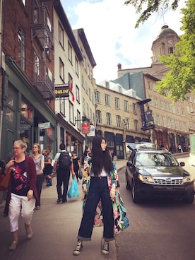 「ZARA（ザラ）のアイテム（カバーオール）」を使った、SunnyCaiさん（レディース・160cm）の夏コーディネート