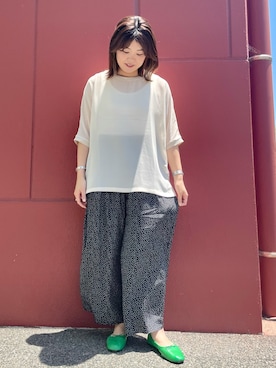 楢﨑　彩さんのコーディネート