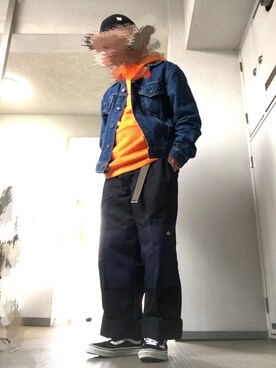 ゆのまるさんさん（メンズ・166cm）の春コーディネート