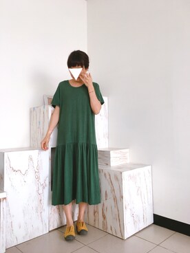 「Cienta（シエンタ）のアイテム」を使った、Lin A Juさん（レディース・164cm）の春コーディネート